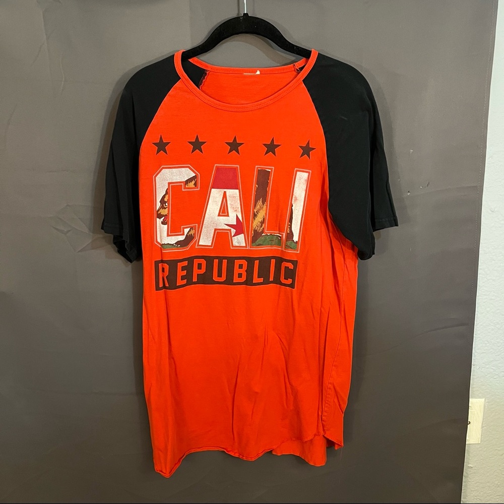Red California Republic T-Shirt